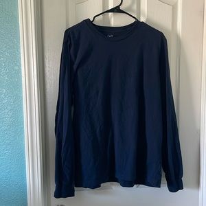 George navy long sleeve shirt